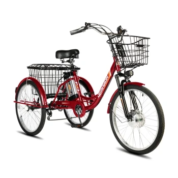 Электровелосипед РВЗ Чемпион 250W 10Ah красный